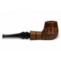 Cachimbo Bertoldi New Rose Natural 9mm Peça Única